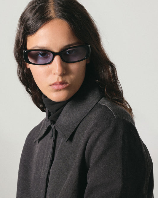 Billy Black/Blue Lens Sunglasses