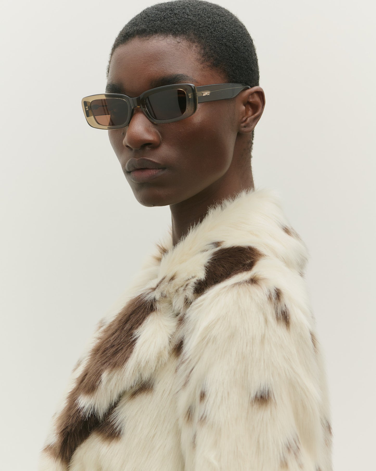 Preston Transparent Olive Sunglasses
