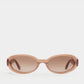 Valentina Milky Almond Sunglasses