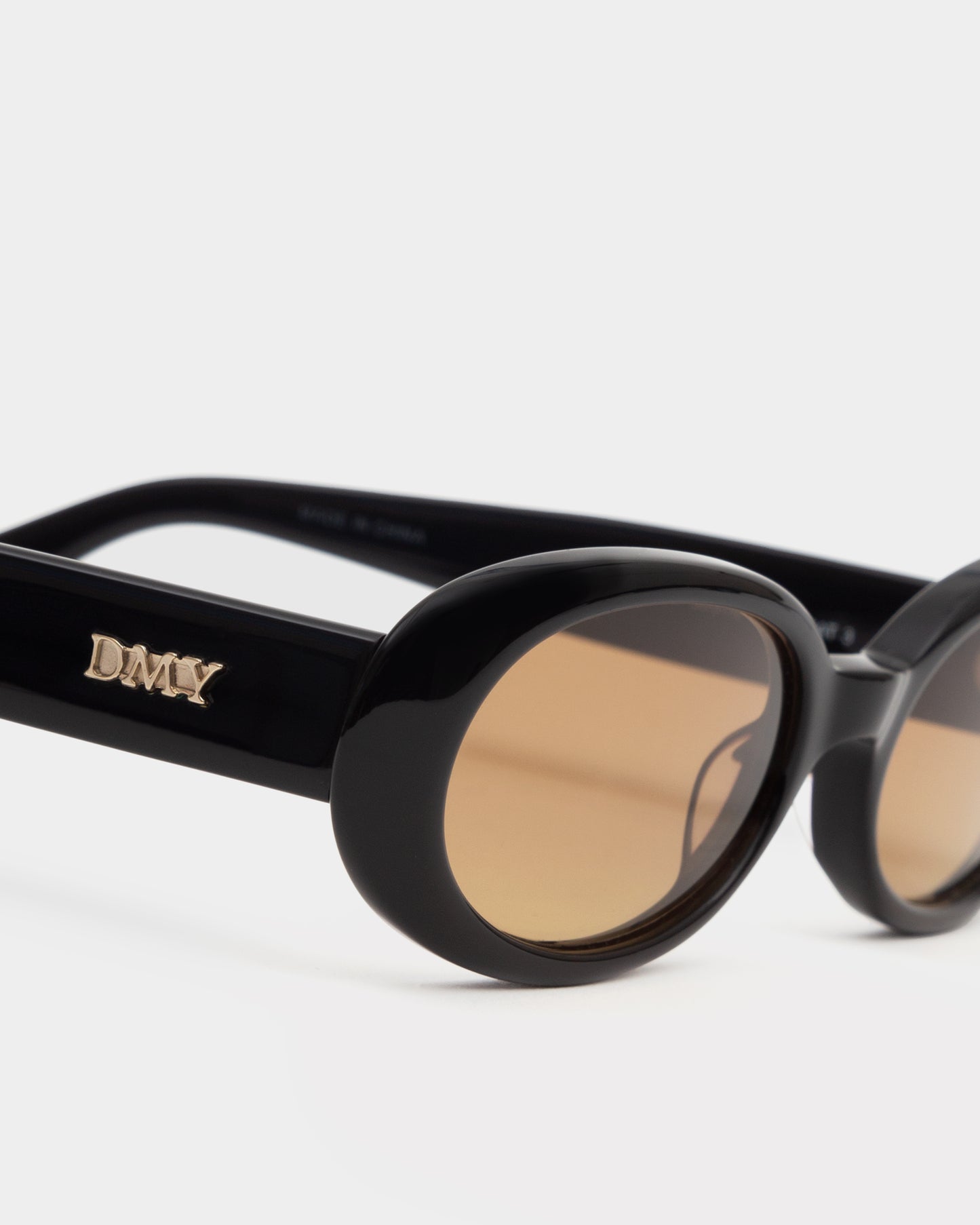 Valentina Black/Amber Lens Sunglasses