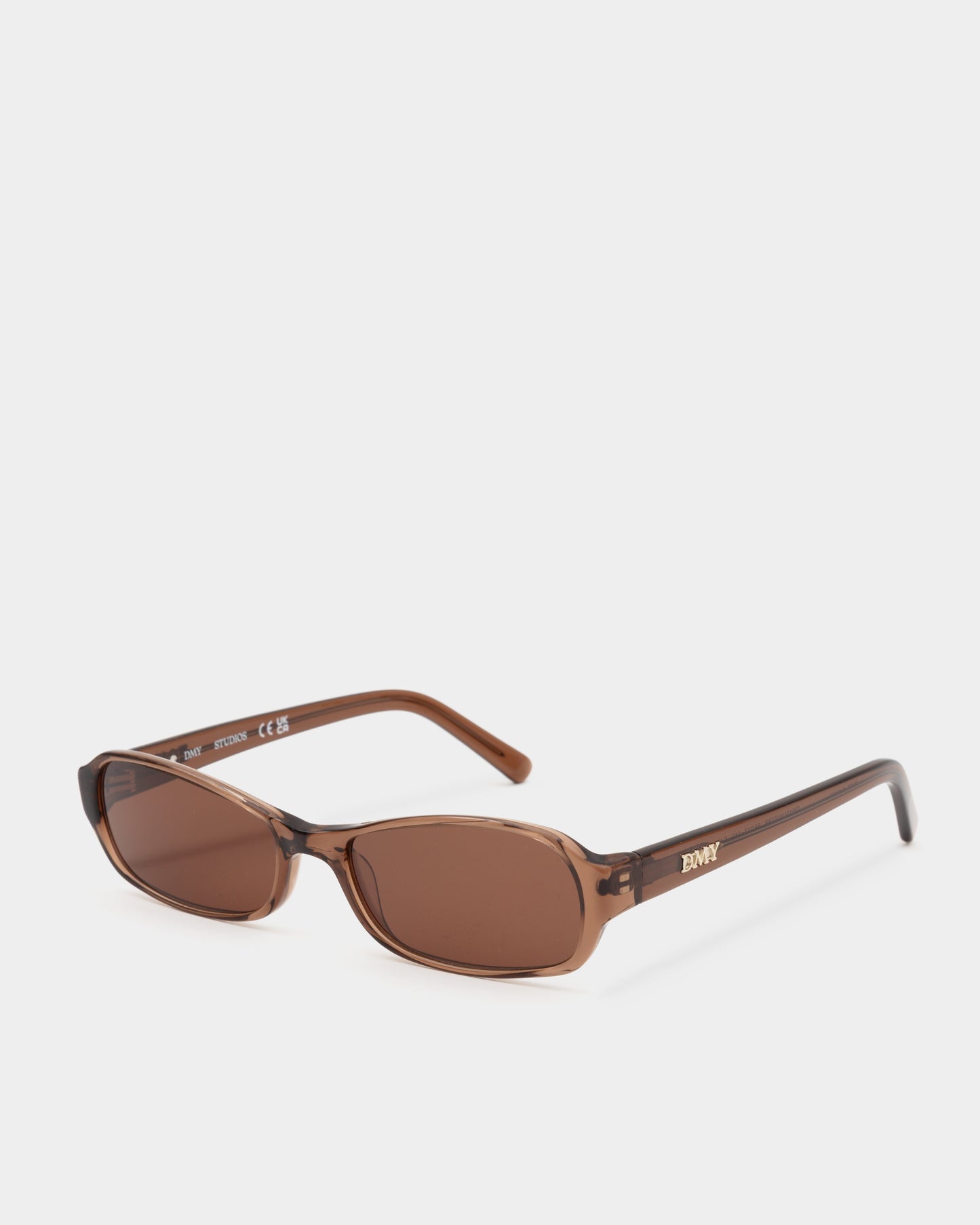 Juno Transparent Brown Sunglasses