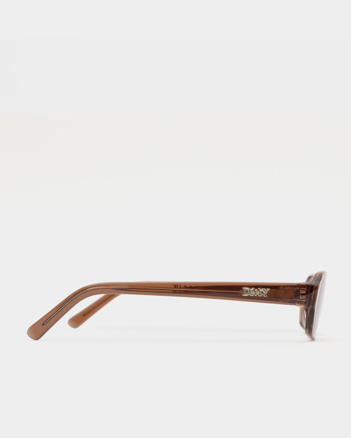 Juno Transparent Brown Sunglasses