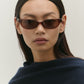Romi Transparent Rust Sunglasses
