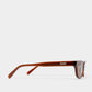 Romi Transparent Rust Sunglasses
