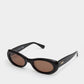 Naomi Black Sunglasses