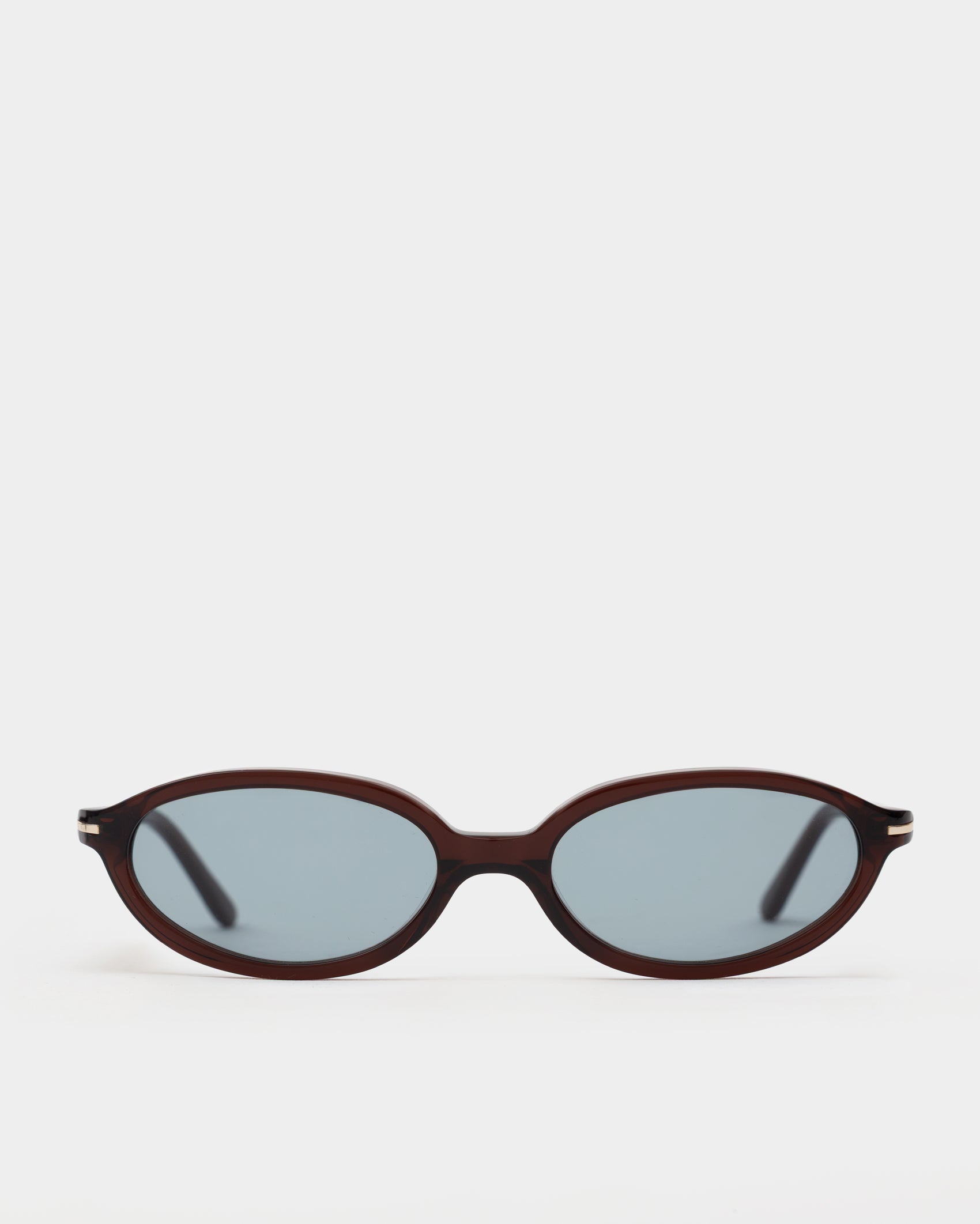 Noor Transparent Mahogany Sunglasses