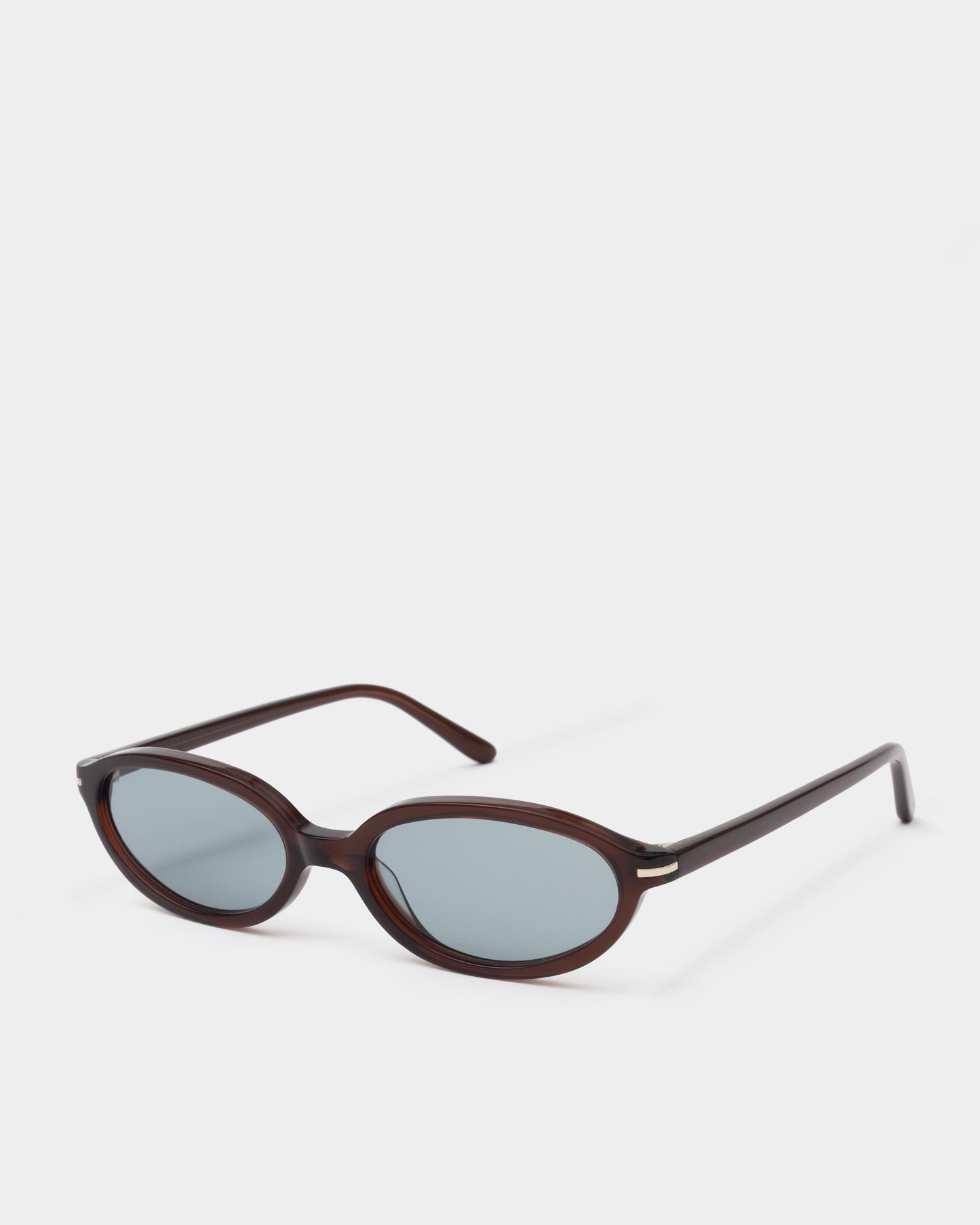 Noor Transparent Mahogany Sunglasses