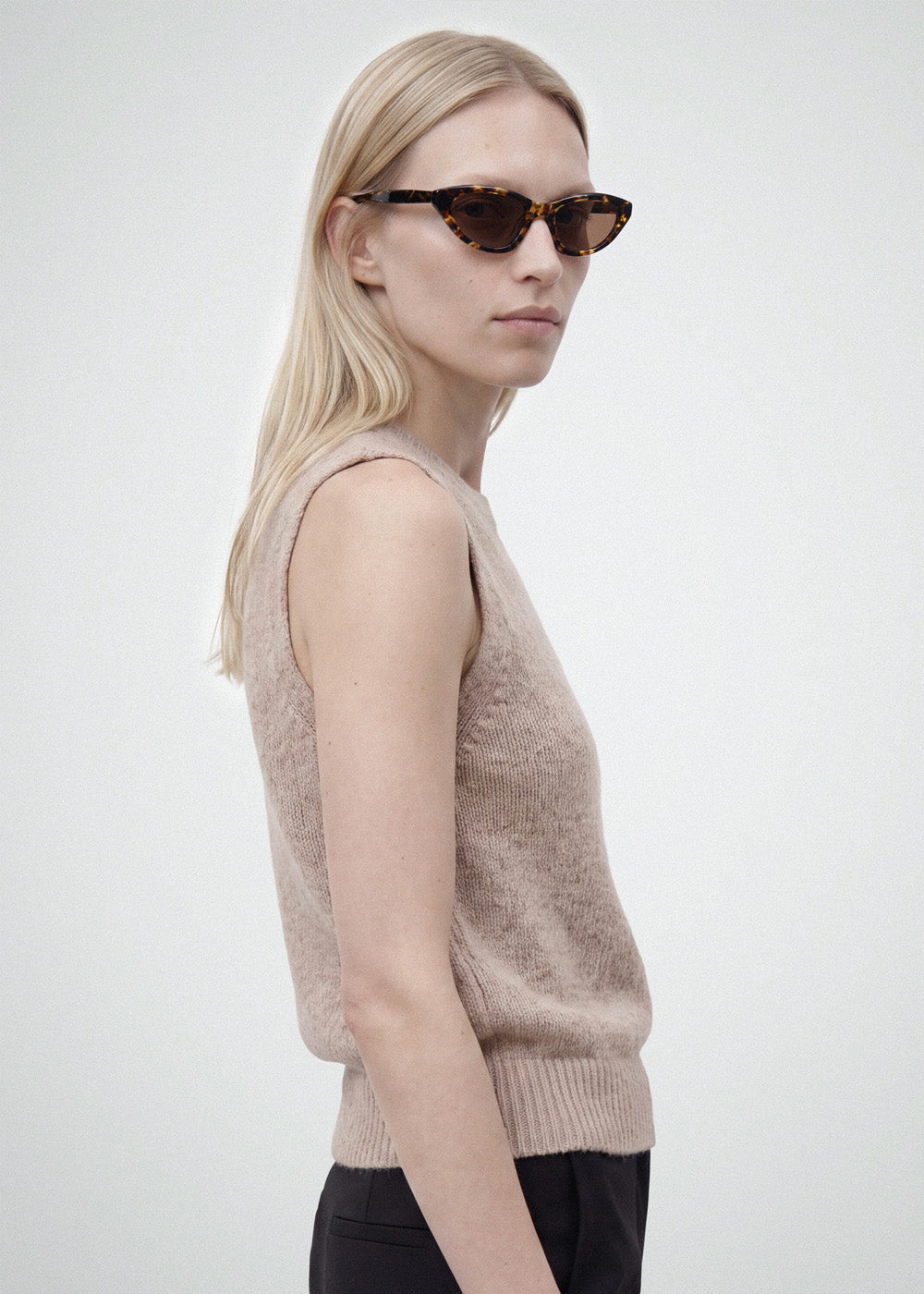 Vesper Tortoiseshell Cat-Eye Sunglasses