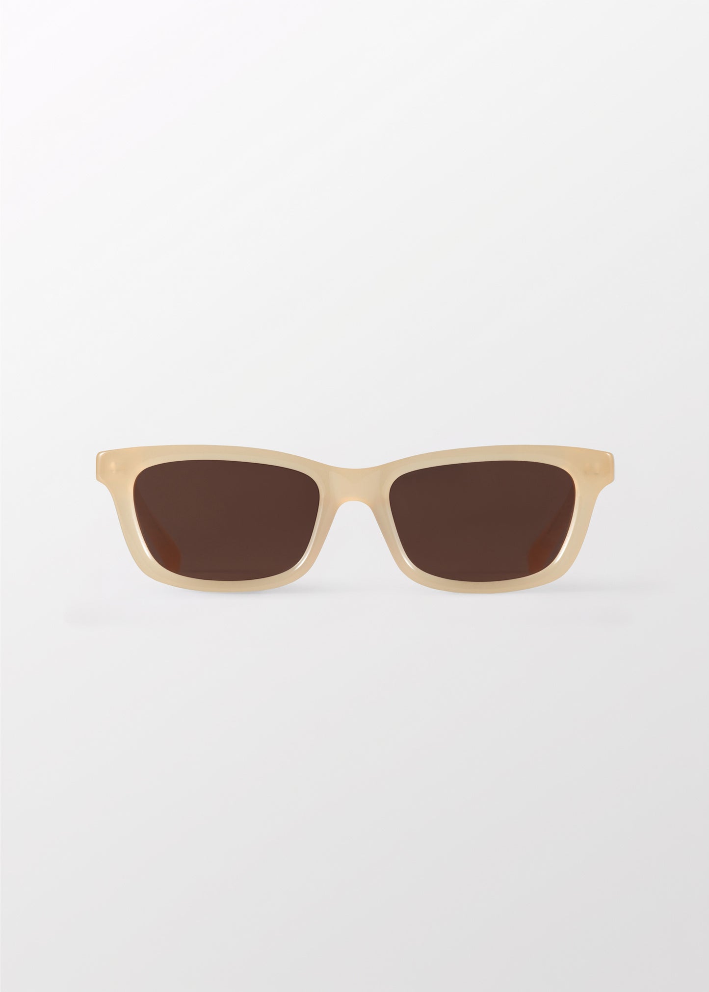 Ines Milky Beige Sunglasses