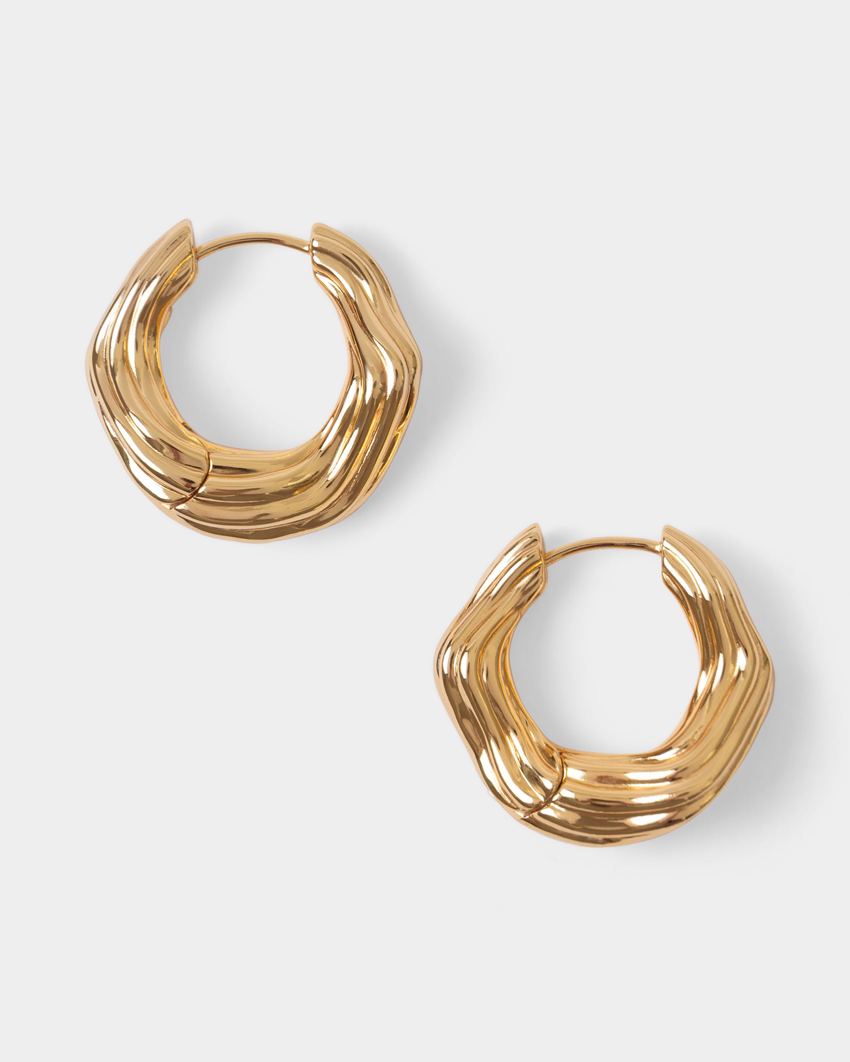 Gold Test Earrings