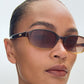 Margot Gradient Brown Sunglasses