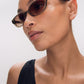 Romi Transparent Olive Sunglasses