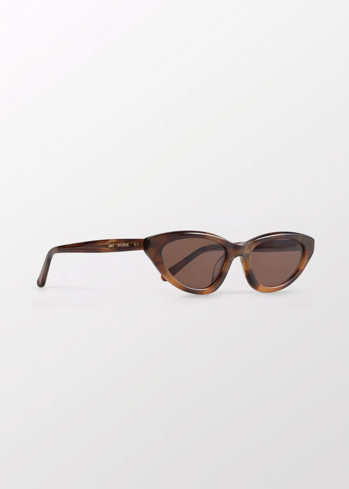 Vesper Mottled Brown Cat-Eye Sunglasses